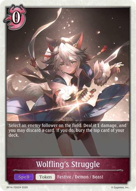 Wolfling's Struggle