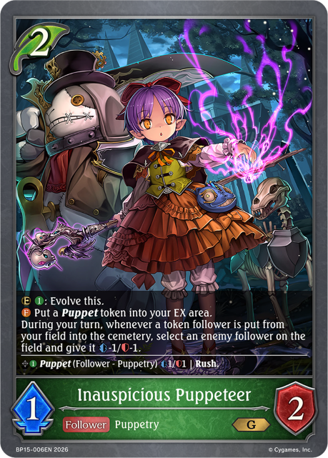Inauspicious Puppeteer