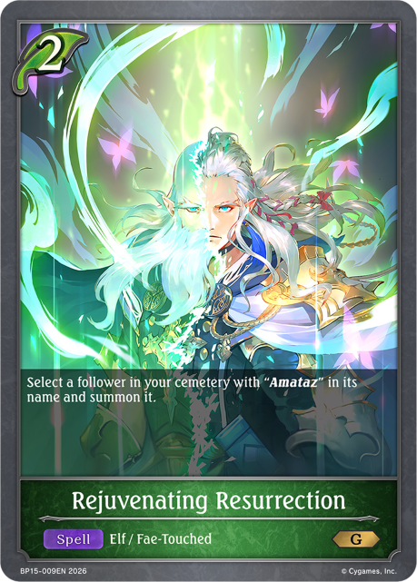 Rejuvenating Resurrection
