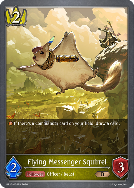 Flying Messenger Squirrel