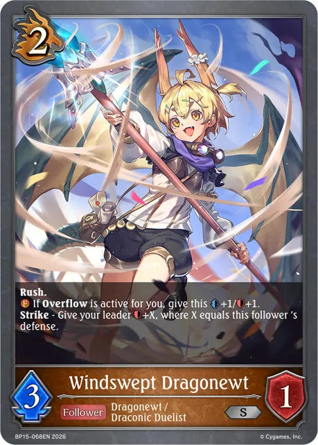 Windswept Dragonewt