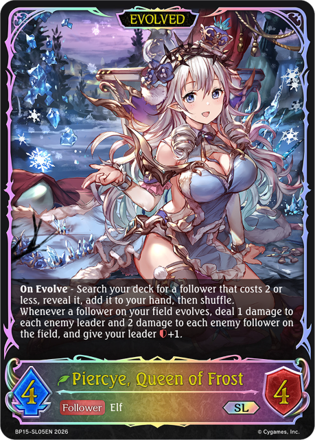 Piercye, Queen of Frost (Evolved)