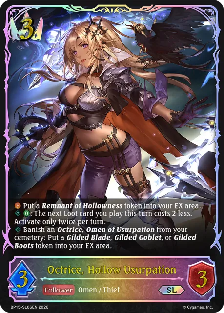 Octrice, Hollow Usurpation