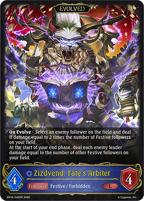 Zizdvend, Fate's Arbiter (Evolved)