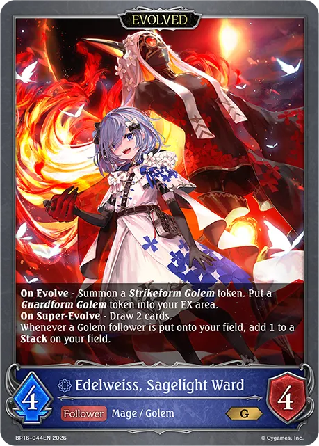 Edelweiss, Sagelight Ward (Evolved)