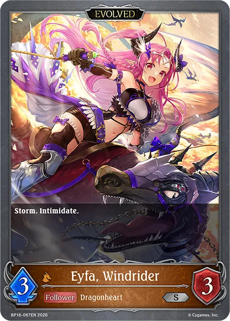 Eyfa, Windrider (Evolved)