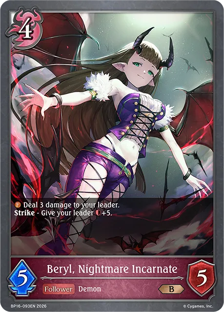 Beryl, Nightmare Incarnate