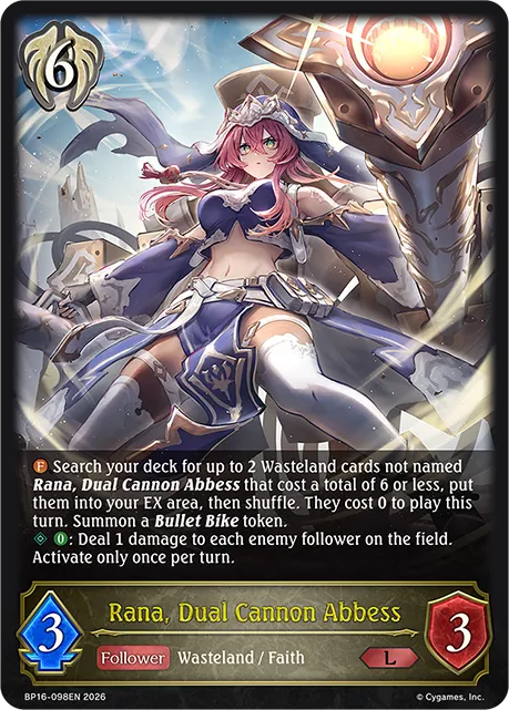 Rana, Dual Cannon Abbess