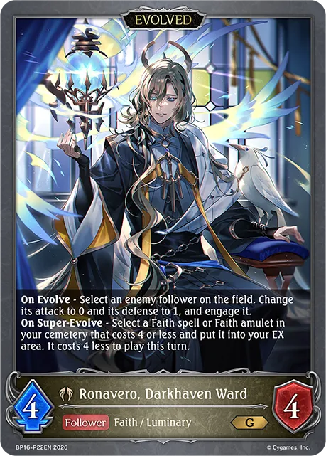 Ronavero, Darkhaven Ward (Evolved)