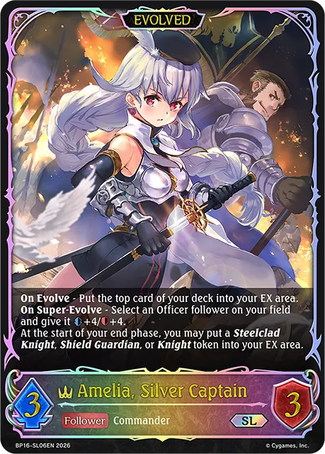 Amelia, Silver Captain (Evolved)
