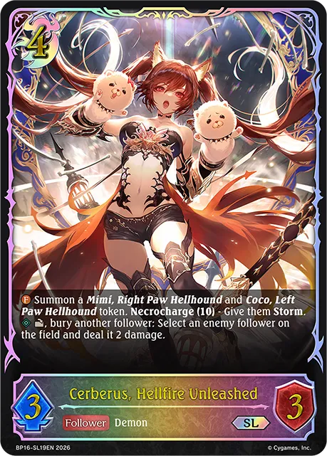 Cerberus, Hellfire Unleashed