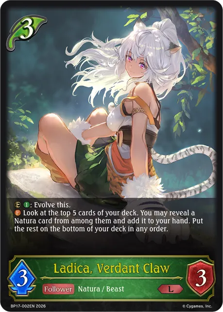 Ladica, Verdant Claw