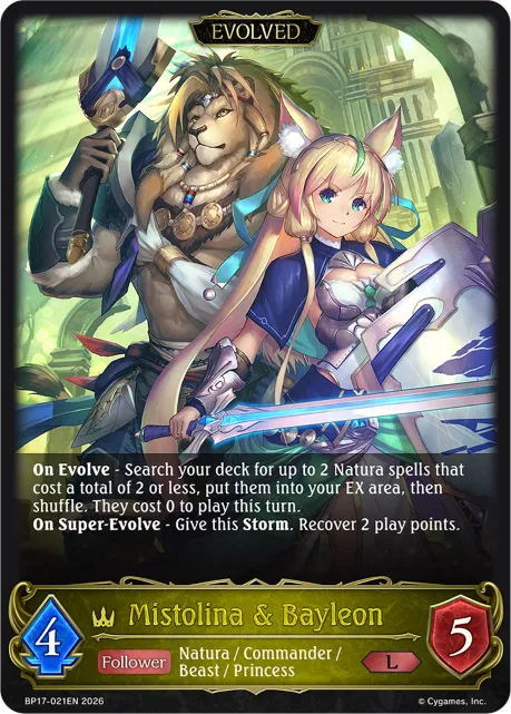 Mistolina & Bayleon (Evolved)