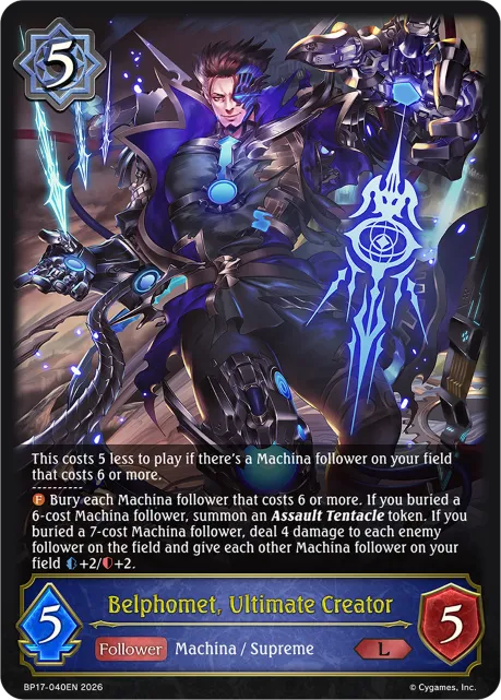 Belphomet, Ultimate Creator
