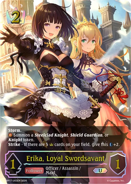 Erika, Loyal Swordsavant
