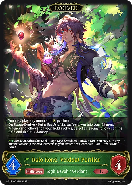 Rolo Rone, Verdant Purifier (Evolved)