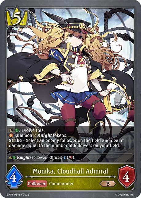 Monika, Cloudhall Admiral