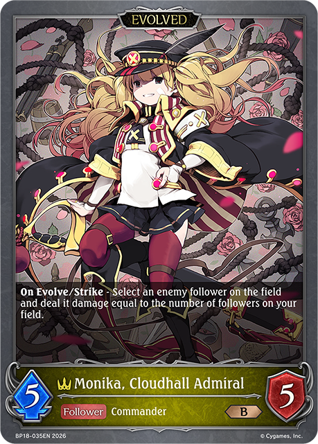 Monika, Cloudhall Admiral (Evolved)