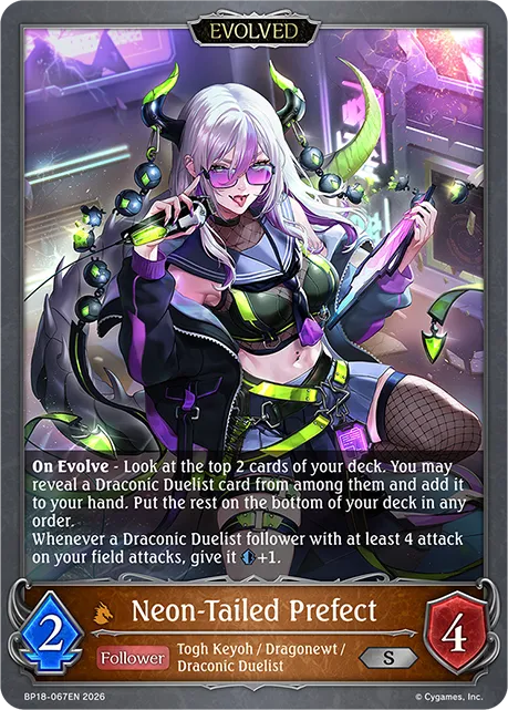 Neon-Tailed Prefect (Evolved)