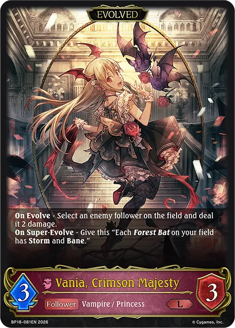 Vania, Crimson Majesty (Evolved)