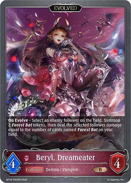 Beryl, Dreameater (Evolved)