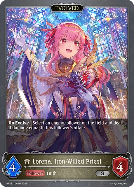 Lorena, Iron-Willed Priest (Evolved)