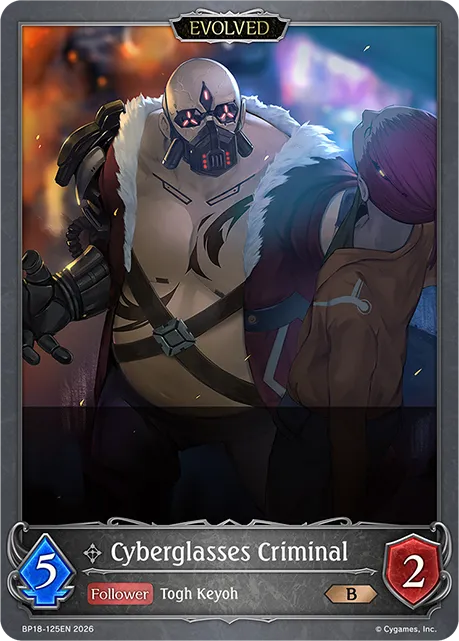 Cyberglasses Criminal (Evolved)