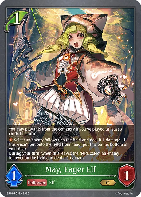 May, Eager Elf