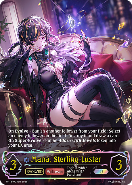 Mana, Sterling Luster (Evolved)
