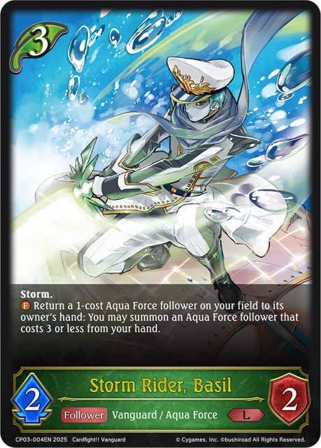 Storm Rider, Basil