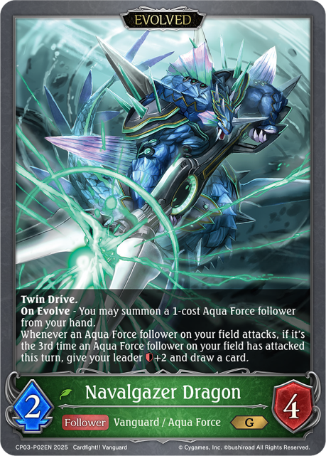 Navalgazer Dragon (Evolved)
