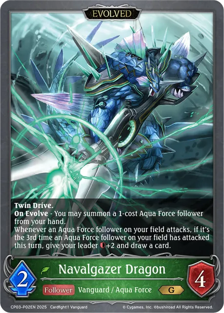 Navalgazer Dragon (Evolved)