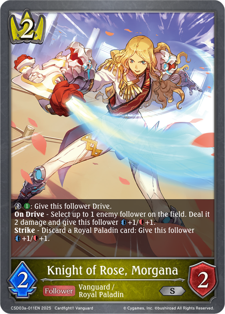 Knight of Rose, Morgana