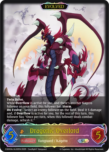Dragonic Overlord (Evolved)