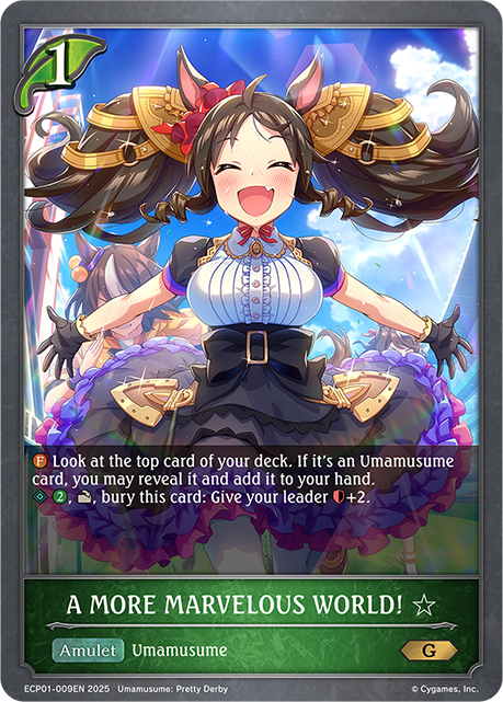 A MORE MARVELOUS WORLD! ☆