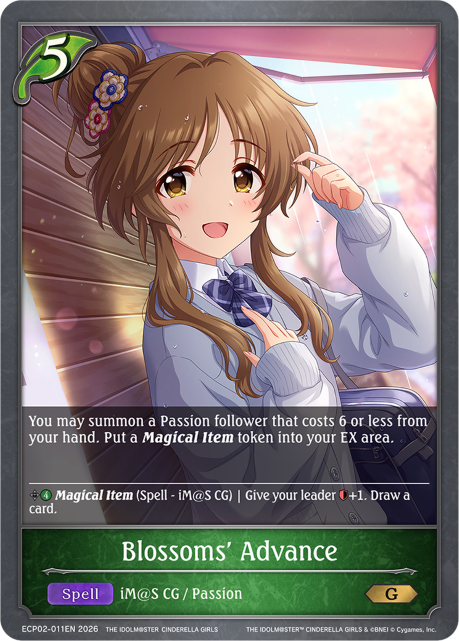 Blossoms' Advance