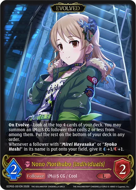 Nono Morikubo [individuals] (Evolved)