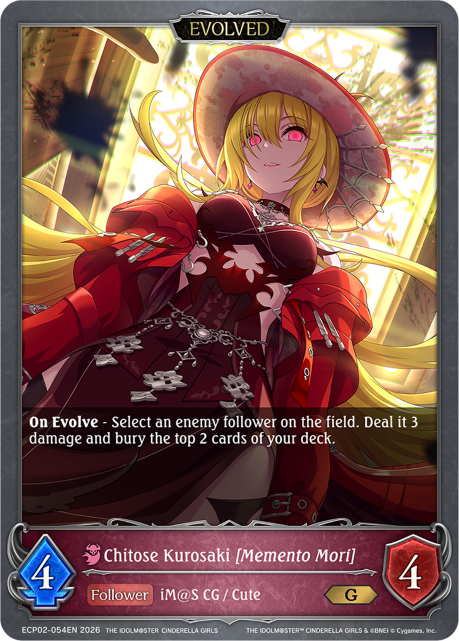Chitose Kurosaki [Memento Mori] (Evolved)