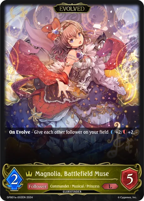 Magnolia, Battlefield Muse (Evolved)