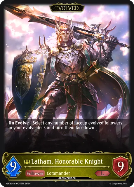 Latham, Honorable Knight (Evolved)