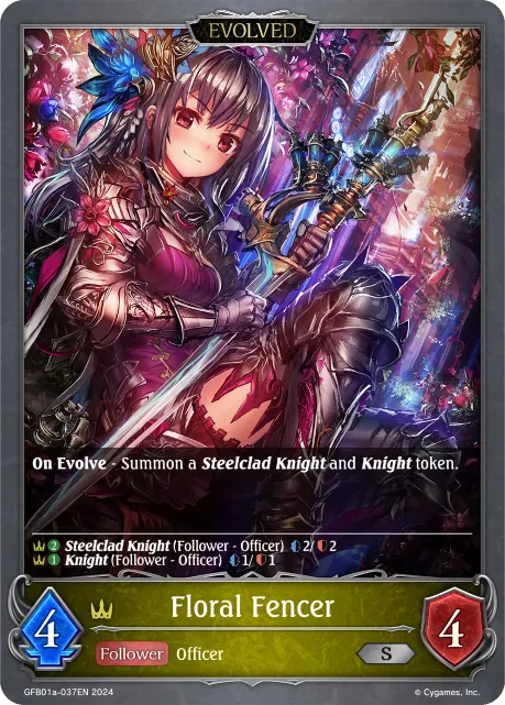 Floral Fencer (Evolved)
