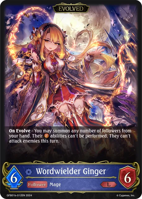 Wordwielder Ginger (Evolved)