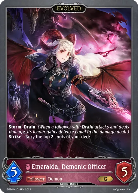 Emeralda, Demonic Officer (Evolved)
