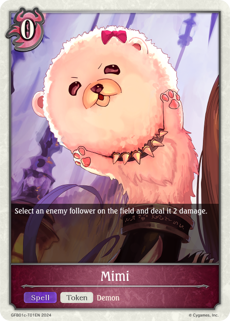 Mimi, Infernal Right Paw