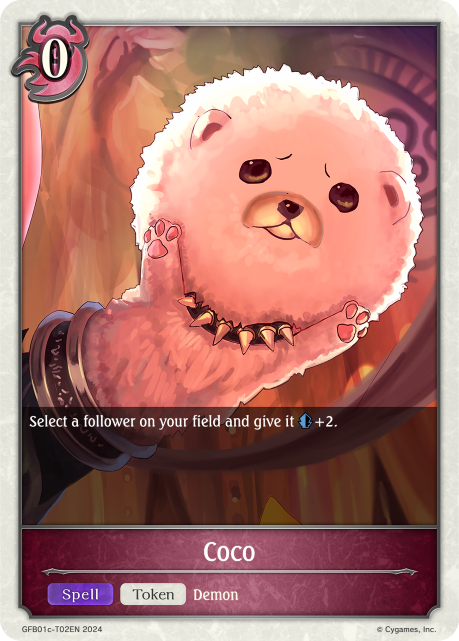 Coco, Infernal Left Paw
