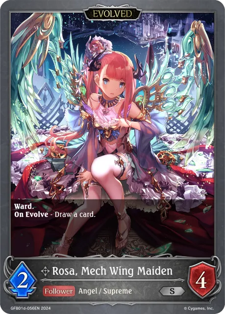 Rosa, Mech Wing Maiden (Evolved)