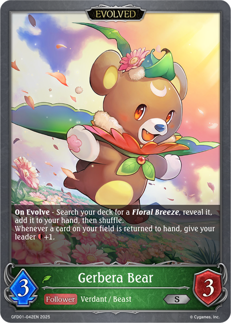 Gerbera Bear (Evolved)