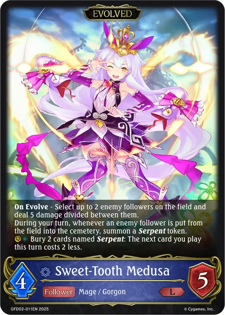 Sweet-Tooth Medusa (Evolved)
