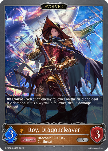 Roy, Dragoncleaver (Evolved)