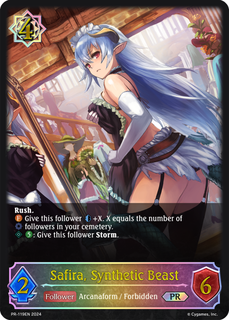 Safira, Synthetic Beast
